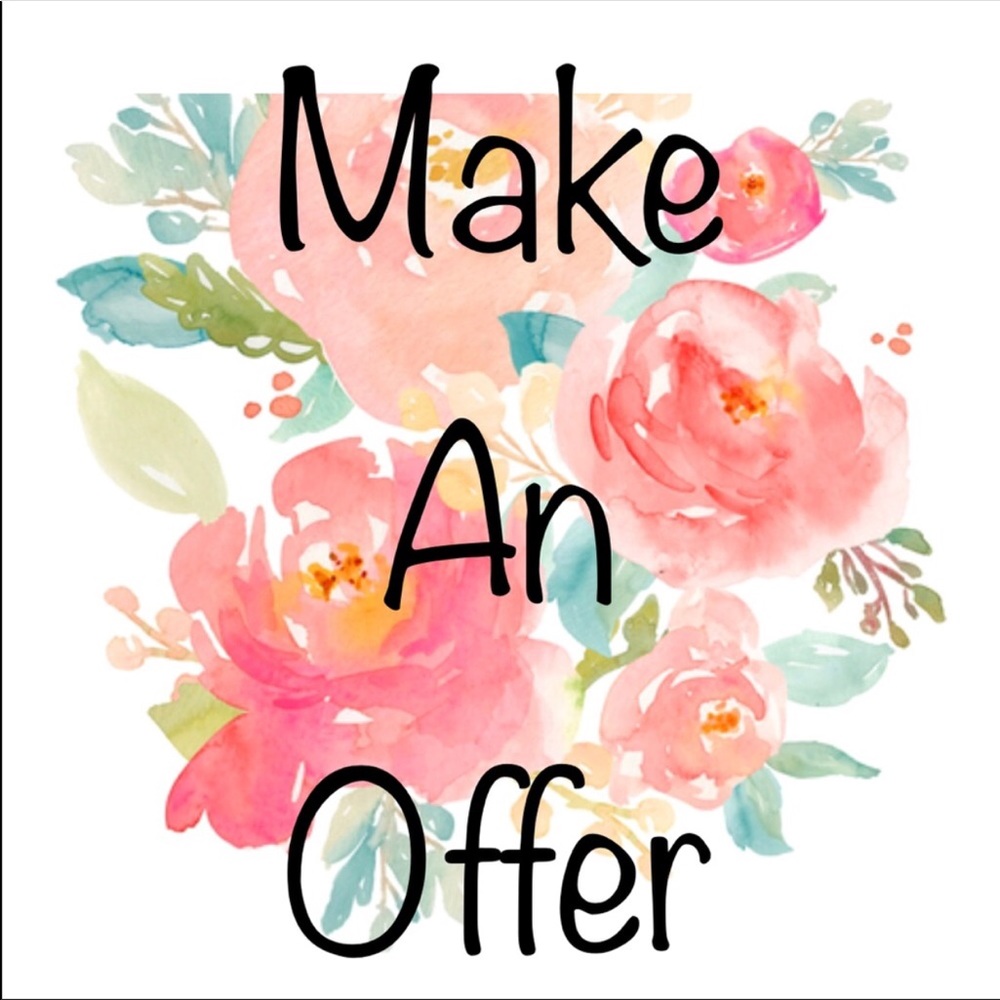 Reasonable offers accepted!